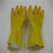 优质耐用乳胶防滑手套 耐酸碱手套 浸塑工业防护手套
