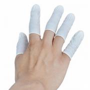 一次性优质乳胶防滑指套麻点橡胶加厚防护手指套工业劳保